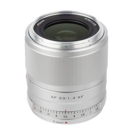 Viltrox AF 33mm F1.4 STM - obiektyw stałoogniskowy, APS-C, Fujifilm X, srebrny_1